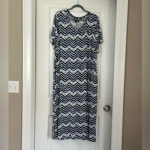 Lane Bryant maxi dress